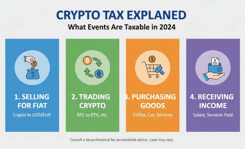 Crypto Tax Explained: What Events Are Taxable in 2024