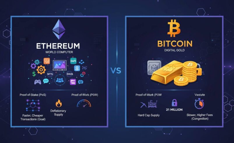 Ethereum vs Bitcoin: Key Differences Explained