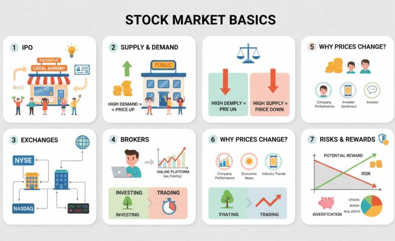 How the Stock Market Works: A Beginner’s Simple Guide