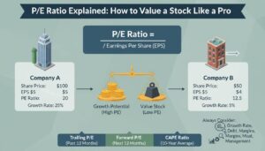 Pe Ratio Explained How To Value A Stock Like A