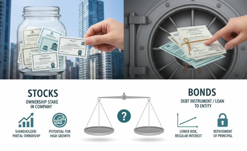 Stocks vs Bonds: Key Differences You Need to Know