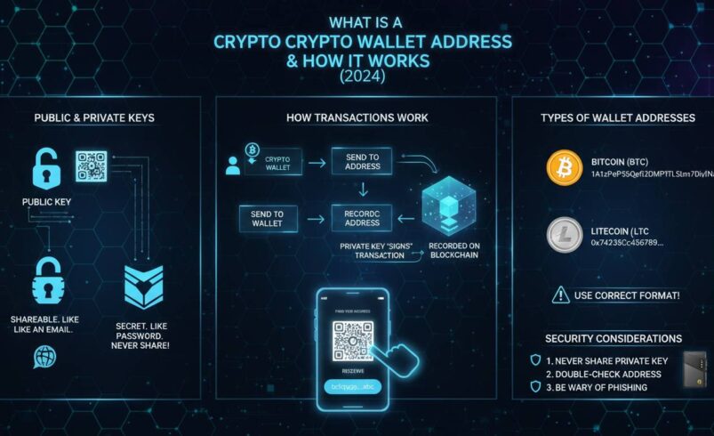 What Is a Crypto Wallet Address & How It Works (2024)
