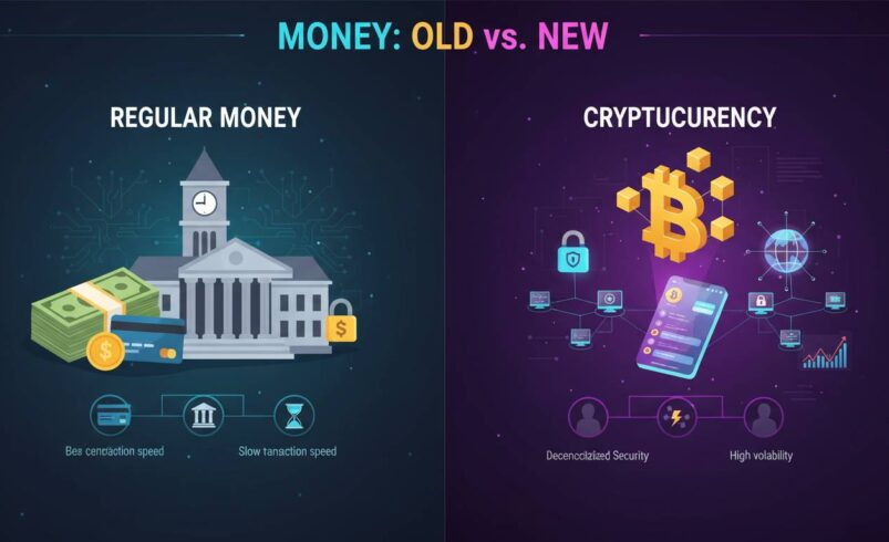 What Is Cryptocurrency? Key Differences From Regular Money