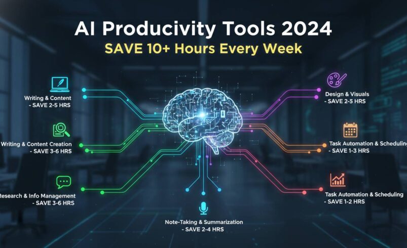 AI Productivity Tools 2024 – Save 10+ Hours Every Week