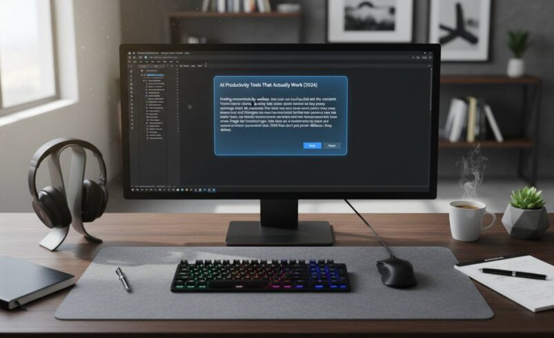 AI Productivity Tools That Actually Work (2024)