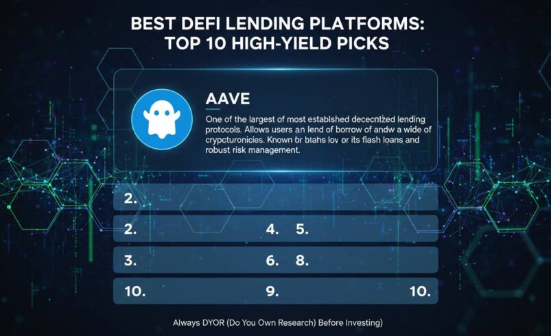 Best DeFi Lending Platforms: Top 10 High-Yield Picks