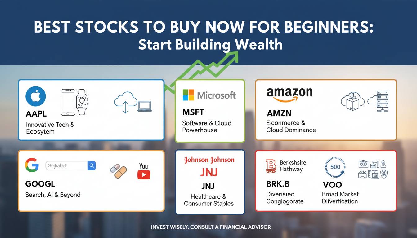 Best Stocks to Buy Now for Beginners: Start Building Wealth