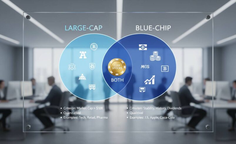 Blue-Chip vs Large-Cap: Why They Are Not the Same