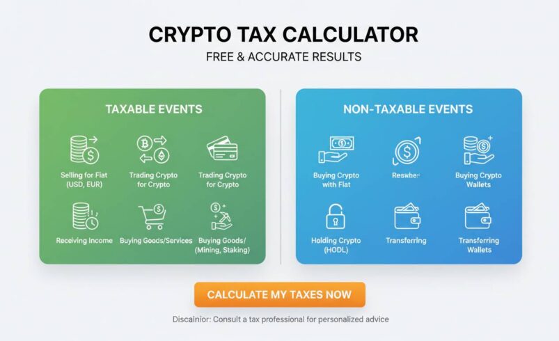 Cryptocurrency Tax Calculator – Free & Accurate Results