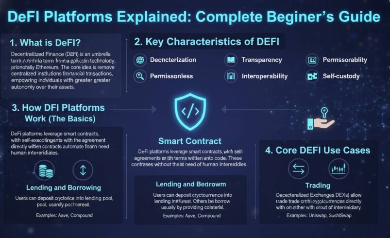DeFi Platforms Explained: Complete Beginner’s Guide
