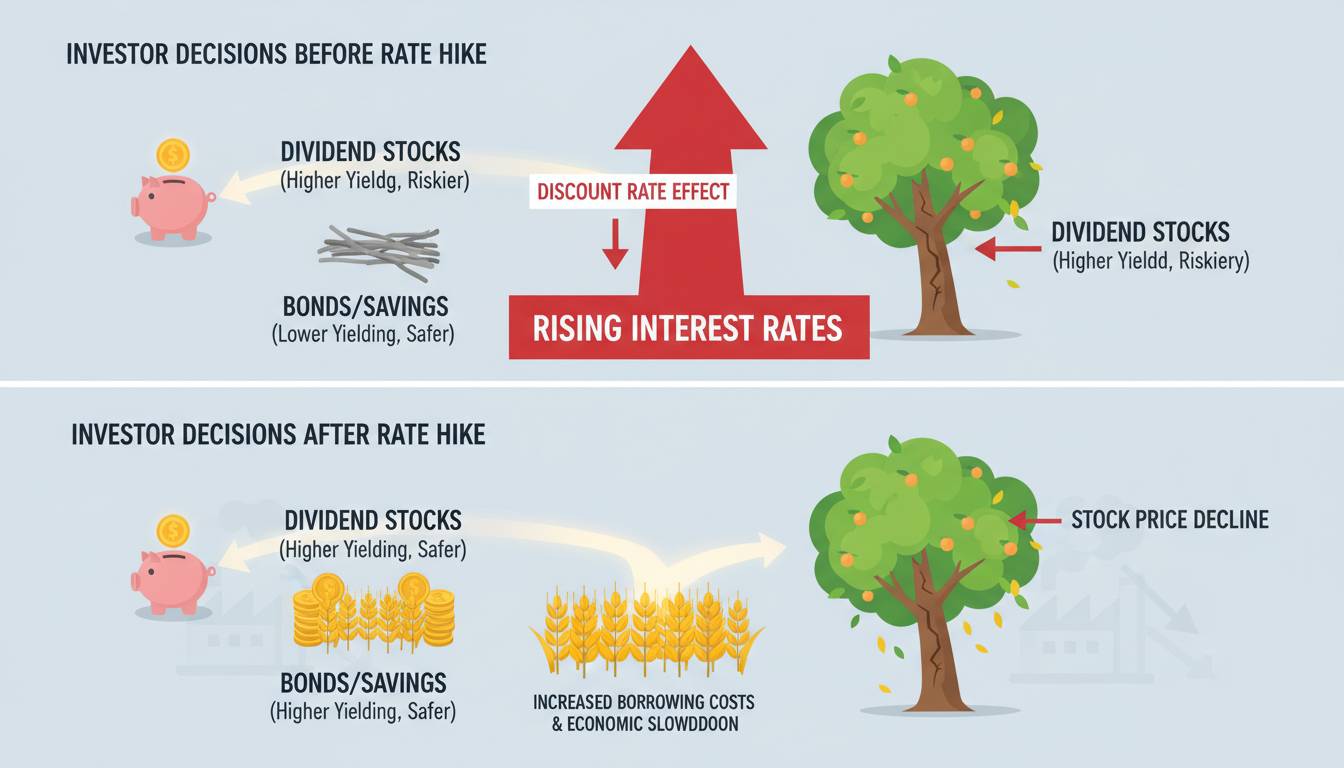 How Rising Interest Rates Impact Dividend Stock Prices
