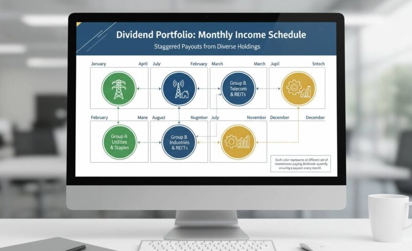 How to Build a Dividend Portfolio That Pays You Every Single Month