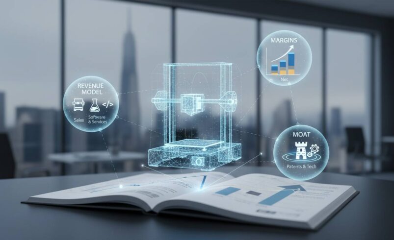 How to Evaluate 3D Printing Stocks: Revenue Model, Margins & Moat