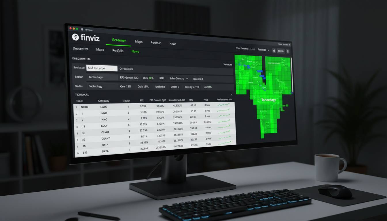 How to Screen Growth Stocks: Free Tools That Actually Work