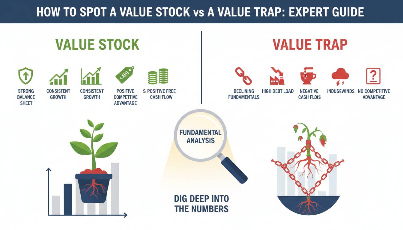 How to Spot a Value Stock vs a Value Trap: Expert Guide