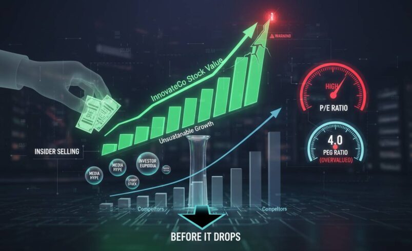 How to Tell If a Growth Stock Is Overvalued Before It Drops