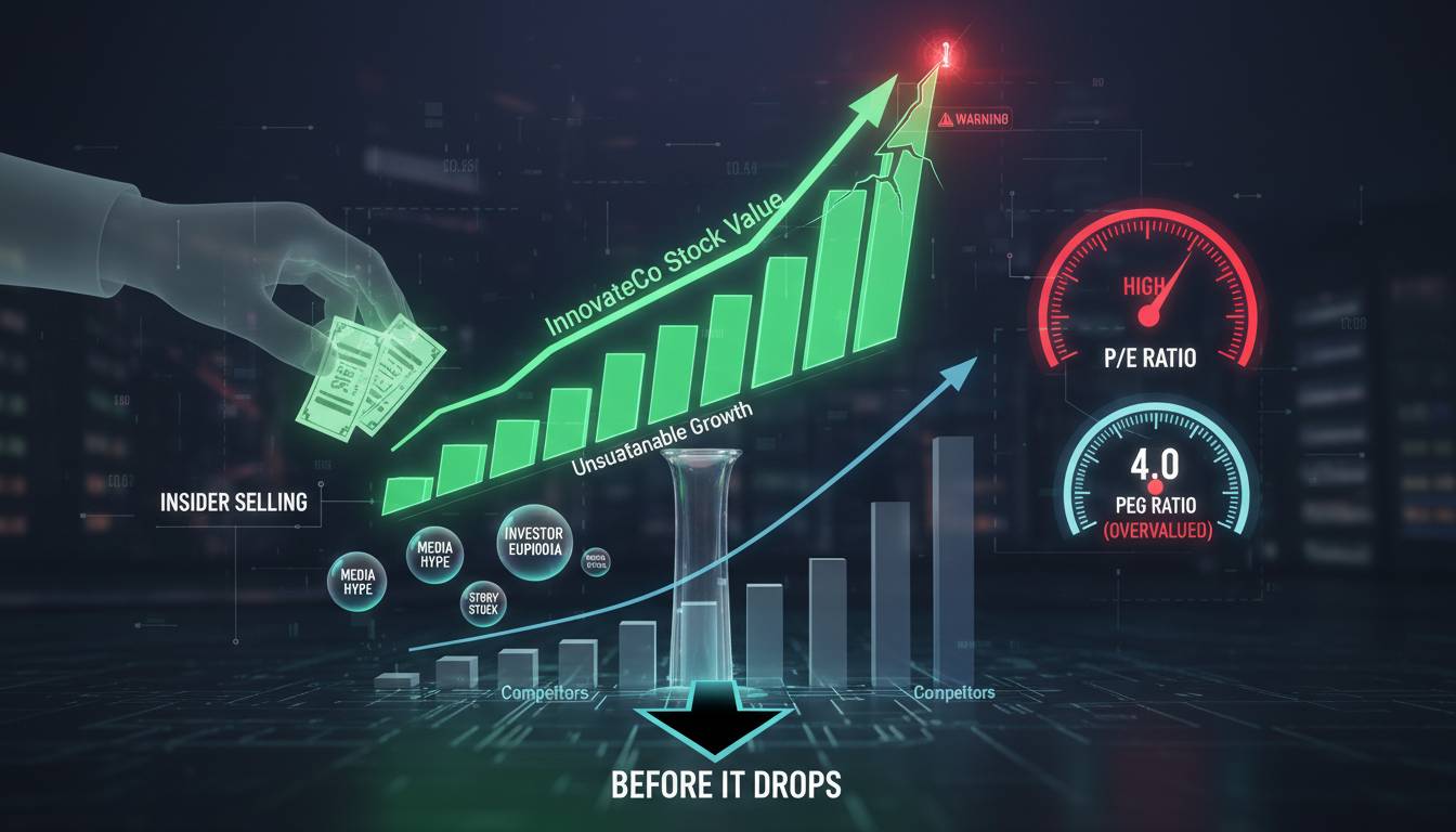 How to Tell If a Growth Stock Is Overvalued Before It Drops