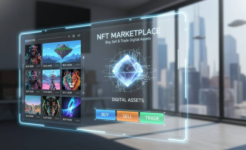 NFT Marketplace – Buy, Sell & Trade Digital Assets