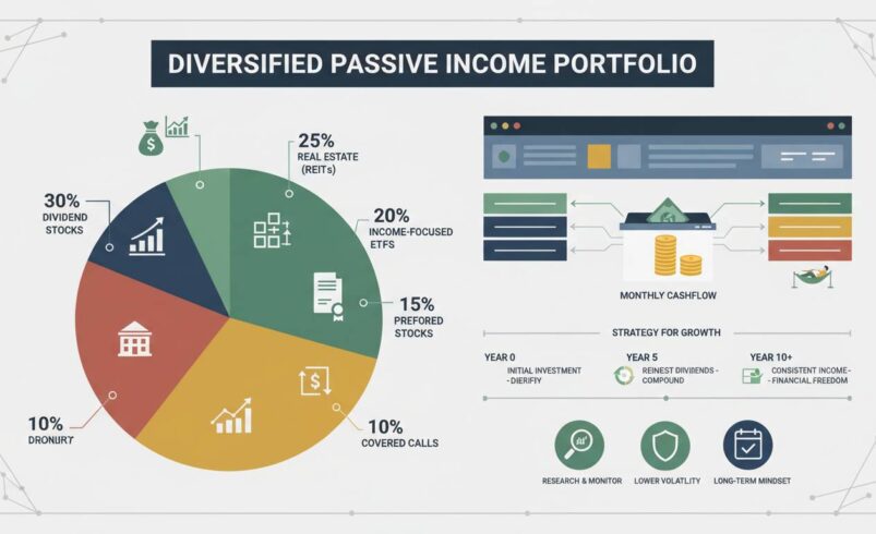 Passive Income From Stocks: No Day Trading Required