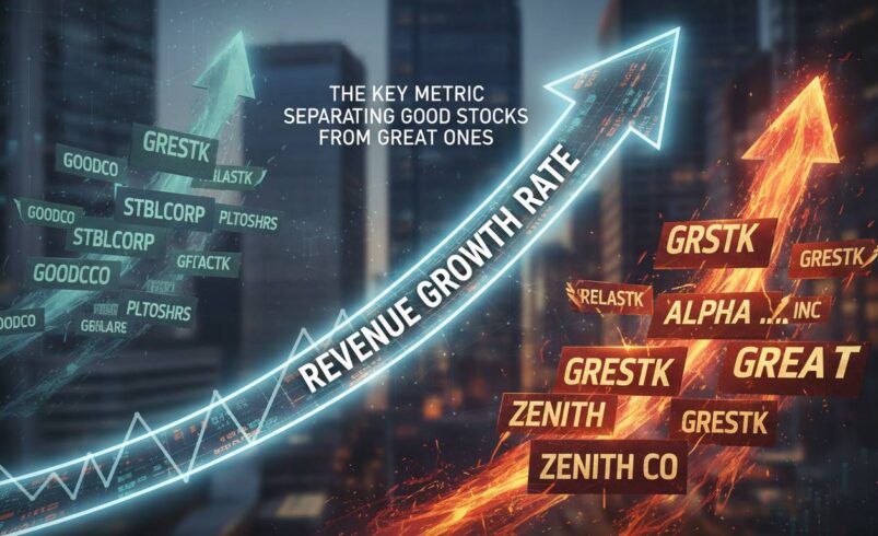 Revenue Growth Rate: The Key Metric Separating Good Stocks From Great Ones