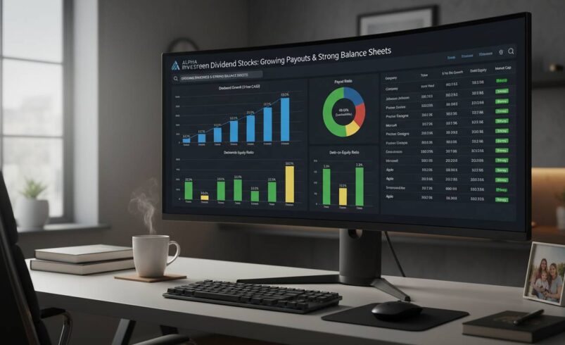 Screen Dividend Stocks: Growing Payouts & Strong Balance Sheets
