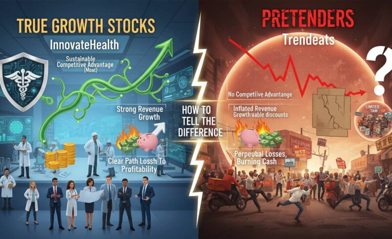 True Growth Stocks vs. Pretenders: How to Tell the Difference