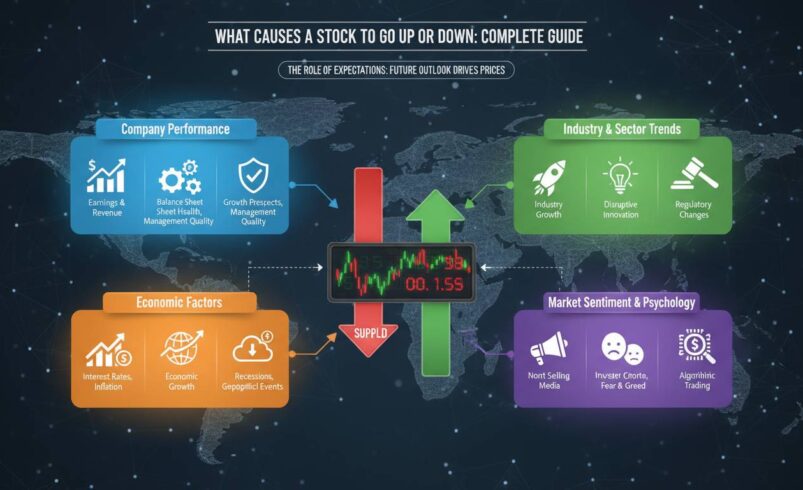 What Causes a Stock to Go Up or Down: Complete Guide