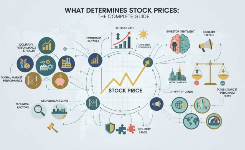 What Determines Stock Prices: The Complete Guide