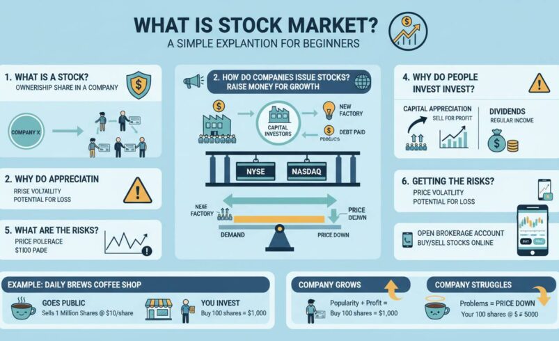 What Is Stock Market? A Simple Explanation for Beginners