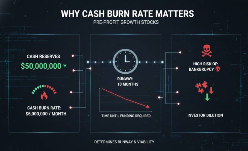 Why Cash Burn Rate Matters in Pre-Profit Growth Stocks
