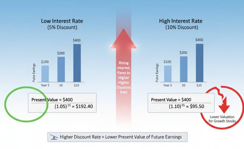 Why Growth Stocks Underperform When Interest Rates Rise